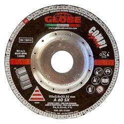 GLOBE Griez/Slīpēšanas disks 125x4.0 - RX COMBI Inox